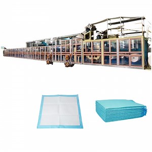 [Hot Item] Full Servo Underpad Machine Disposable Pad Making Machine with Automatic Packing
