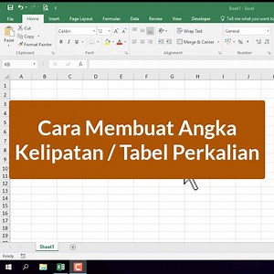 1.8K views · 45 reactions | Cara Membuat Kelipatan Angka atau Tabel Perkalian Di Excel @pengikut #excel #msexcel #tutorialexcel #trikexcel #belajarkomputer @pengikutsemuaorang | Suan Tutorial Channel | Facebook