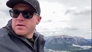 Ended up climbing to Ha Ling Peak on Mount Lawrence Grassi in Canmore, AB this morning.. What a way to start the day, 3 hours up and 2 hours down. Hard hike up the side of a mountain chasing some killer views.. so worth it. Prepping the body for a beast of a climb in September. | Mike Vickers