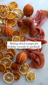 1.4K reactions · 18 comments | Who else loves making dried oranges and orange slices for decor?   From sliced whole oranges & pomanders with cloves to simple slices & garlands- they are always so fun to make and enjoy - and the house smells amazing too. Sharing more on the blog - linking in stories. #oranges #pomander #orangeslice #christmas | French Country Cottage | Facebook