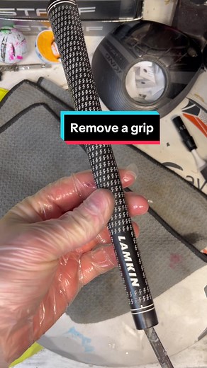 How to Remove a Golf Grip Without Damaging It