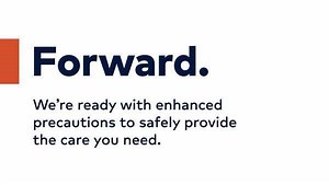 #Forward. We’re ready with enhanced precautions to safely provide the care our patients need. #HealthierTomorrows | Medical City Lewisville | Facebook