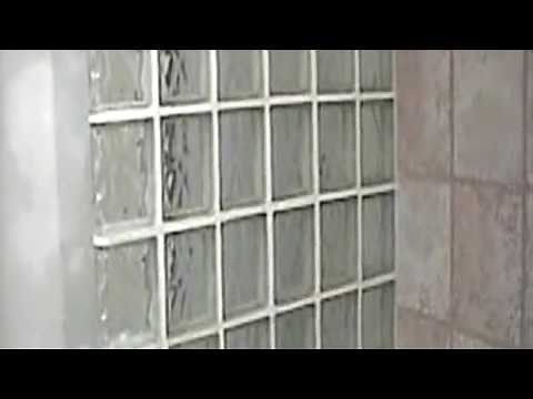 How to install a Glass Block wall in your bathroom