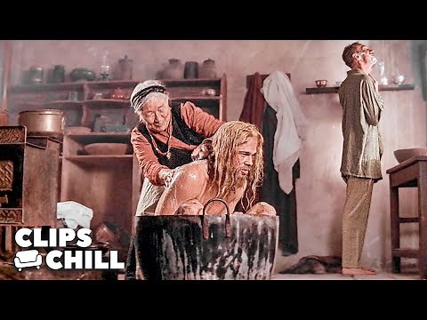 Heinrich and Peter Enter the Forbidden Land | Seven Years in Tibet (Brad Pitt)