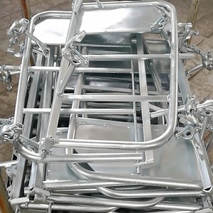 [Hot Item] China Factory Building Materials Scaffolding Steel Swing Gate Scaffold Safety Door for Construction