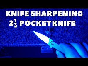 Small Pocket Knife Sharpening - Ruixin Pro Sharp