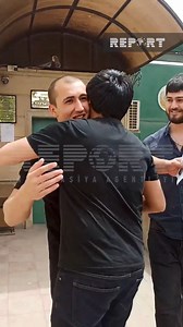 ‼️ Əfv Sərəncamı ilə 10 saylı Cəzaçəkmə Müəssisəsindən azad olunan şəxslərin görüntüləri | Report.az