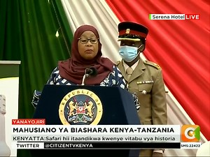 Rais Samia Suluhu amesema ana suluhu... | Joseph Njane