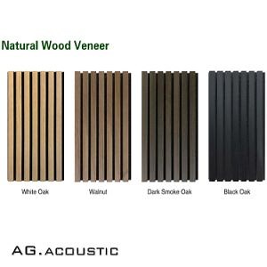 [Hot Item] AG. Acoustic Sound Absorption Material Wood Wall Claddings Timber Acoustic Slats Panel
