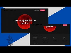Comment créer un Site Complet Moderne et Facile en HTML & CSS