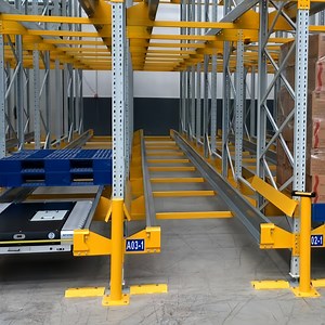 [Hot Item] Automatic Warehouse Fifo Metal Industrial Radio Storage Shuttle Pallet Racking