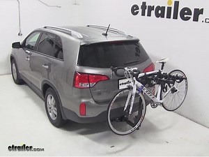 Set up: Thule Hitching Post Pro Bike Rack for 4 Bikes on a 2014 Kia Sorento