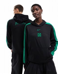 Nike Basketball NBA Boston Celtics unisex starting 5 hoodie in black | ASOS