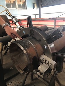 [Hot Item] More Power Ocs-275 CNC Pipe Hand Edge Pneumatic Pipe Cutter Steel Beveling Cutting Machine