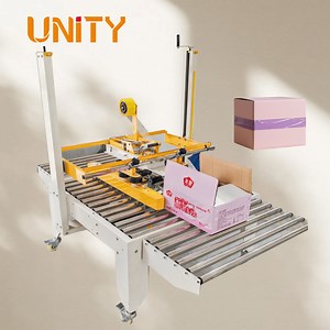 [Hot Item] Automatic Flaps Folding Carton Sealer Stable Quality Easy Operation Carton Sealer