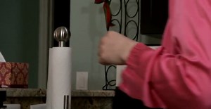 stairing at step moms tits