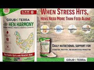Grub Terra Hen Harmony - The Perfect Supplement for Your Flock