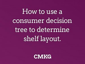 How to use a consumer decision tree to determine shelf layout