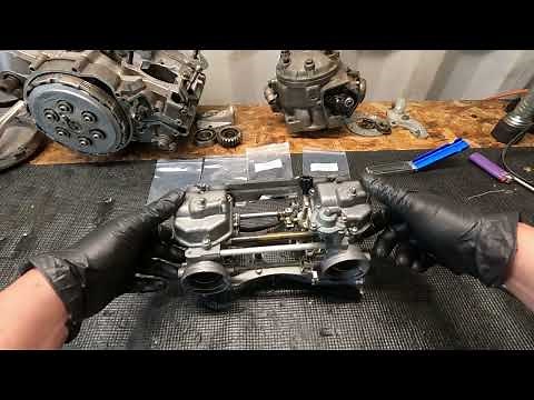 1981 Honda cx500 carb rebuild