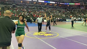 Ali Edwards into the semis for Grand Island Girls Wrestling! | Nebraska Wrestling
