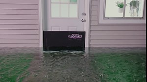 Quick Dam QDFG45 FloodGate-Doorway Flood Guard-45-50 Openings, 45" To 50", Orange