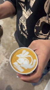 Coffee flat white & latte art👍 | Barista Omar
