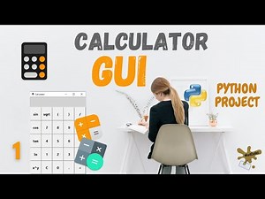 How to Build Calculator App in Python | Project for Beginners | GUI - Tkinter | 1/3