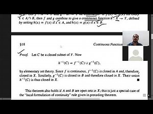 38 Topology-Continuity, Pasting Lemma