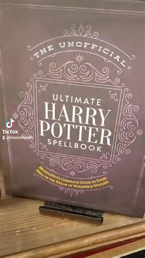 18 reactions · 17 shares | The Harry Potter Spellbook is a must-have! #harrypotter #spells | House Of Spells | Facebook