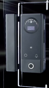 Sliding Door Smart Lock Keyless Entry Sliding Door Lock with Fingerprint Code IC Card Keypad Digital Key APP Remote Replacment Slim Thin Frame Biometric Fingerprint Door Locks