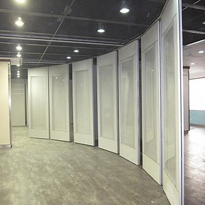 [Hot Item] Meeting Room Acoustic Movable Partitions Folding Partition for Exhibition Hall