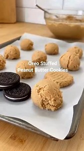 7.1K views · 29 reactions | Oreo Stuffed Peanut Butter Cookies...