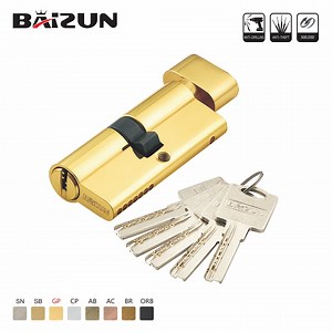 [Hot Item] Factory Thumb Turn Anti-Pick Hotel Lock Cylinder with Computer Key