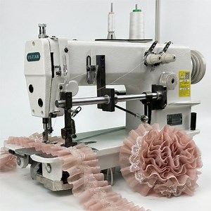[Hot Item] Hy3801 High Speed Single Needle Chain Stitch Ruffling Machine Industrial Pleating Sewing Machine for Garment Factory