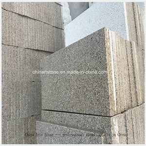 [Hot Item] Rust Granite Yellow Golden Granite, China G682 Bush-Hammmered Tile, Engineering Tiles