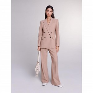 [Hot Item] Spring Pink Blazer Suits Professional Luxury Women's Suits Blazers