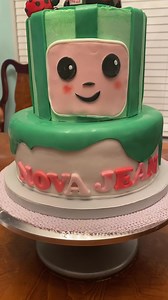 Coco melon chocolate and banana cake | Cakes2Love by Z