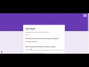 Creating Google Forms & Blank Form Options