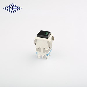 [Hot Item] Factory Selling Directly Illuminated Single Pole Square Push Button Switch