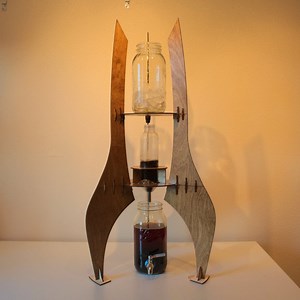 DIY Spaceship Themed Cold Drip Coffee Tower — Hive