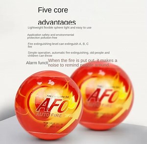 [Hot Item] 500g/1.3G Fire Ball Powder Extinguisher, Extintor with Mounting Bracket, Portable Automatic Fire Extincteur