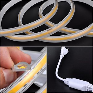 [Hot Item] AC 220V COB LED Strip 8mm IP65 Waterproof COB LED Strip Light