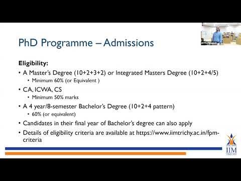 Webinar about PhD/Executive PhD Programs - 2025