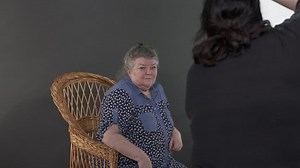 Studio Portrait Photography Senior Woman Poses Stock Footage Video (100% Royalty-free) 1008965852 | Shutterstock