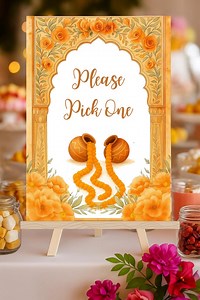 Indian Wedding Favor Table Sign, Mehndi Haldi Sangeet Decor (printable) - Etsy Canada