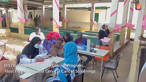 2K views · 17 reactions | EFSTH & National Cancer Control Program Host Free Breast and Cervical Cancer Screenings | KERR FATOU | Facebook