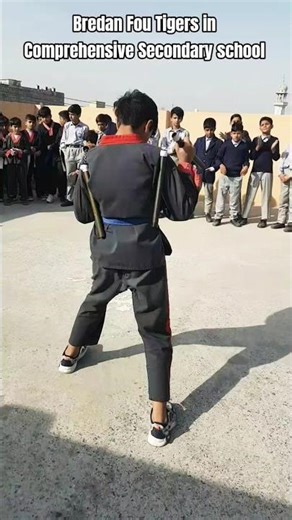 Bredan Fou Tigers in comprehensive Secondary School #martialarts #selfdifence #fightback #kickboxing