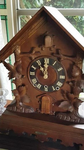 Trumpeter Cuckoo clock Blackforest, #antiqueclock #trumpeterclock #trumpeter #cuckoo #cuckooclock