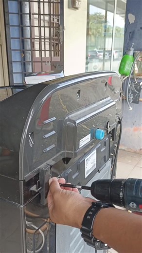 Mesin basuh samsung keluar code error 4C | Hairul Vcool