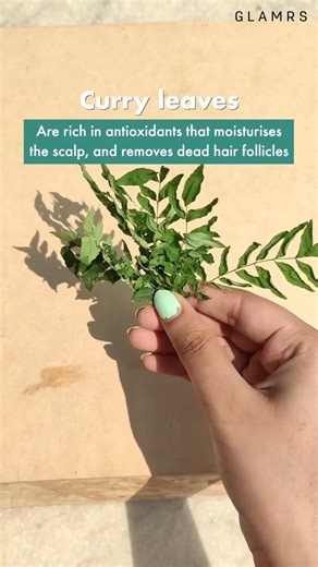 33K views · 116 reactions | Go dandruff free with this curry leaf hair mask! | Glamrs | Facebook